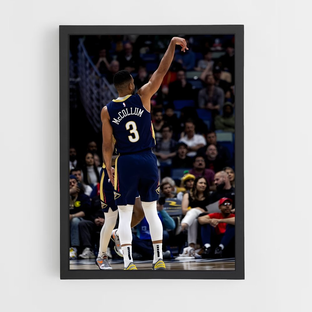 Poster All Star Cj – affiche Basketball (vue 2)